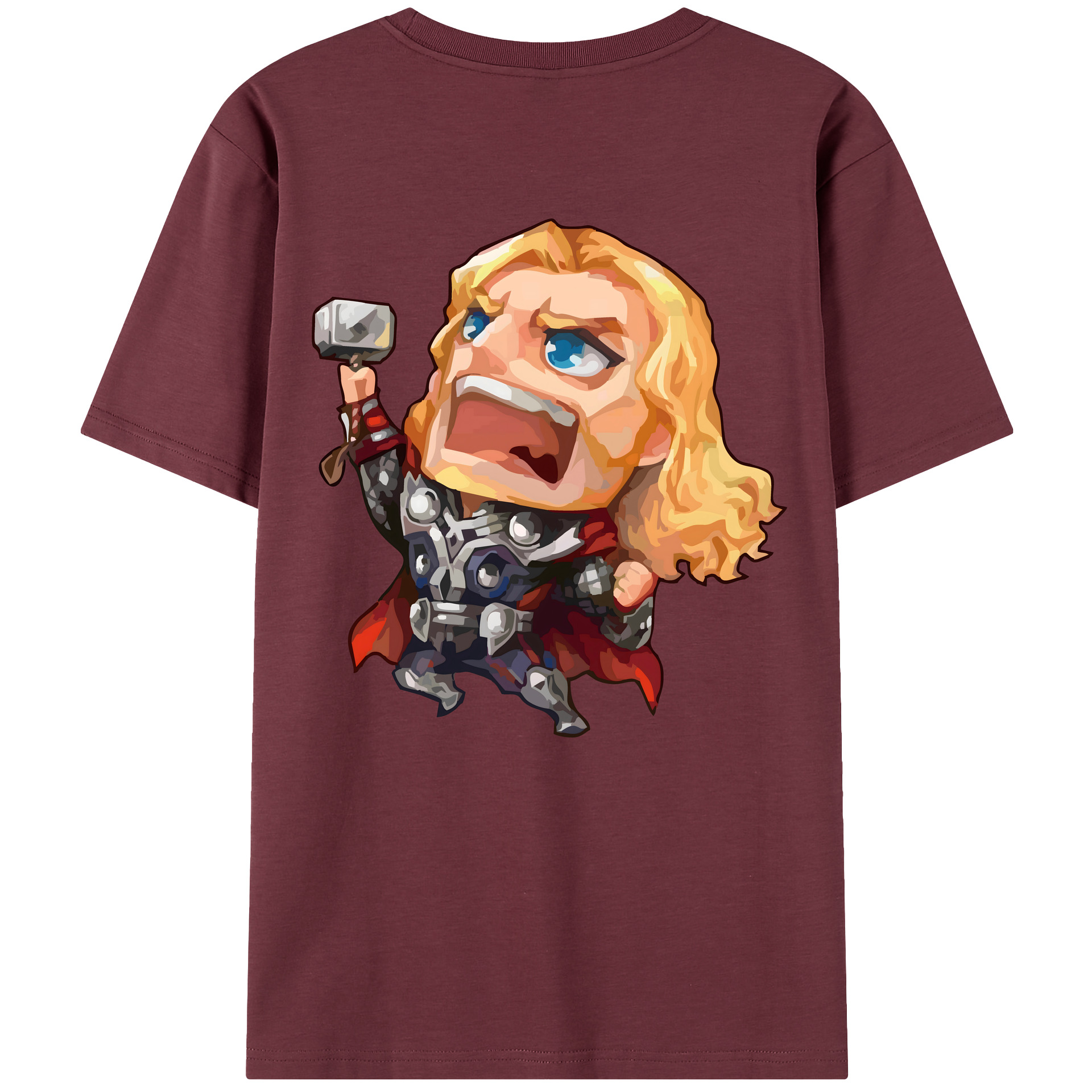 （画像用） アベンジャーズ The Avengers 綿100％半袖Tシャツ（背面プリント）